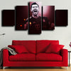 5panel modern art canvas prints Bayern Lewandowski live room decor-1232 (4)