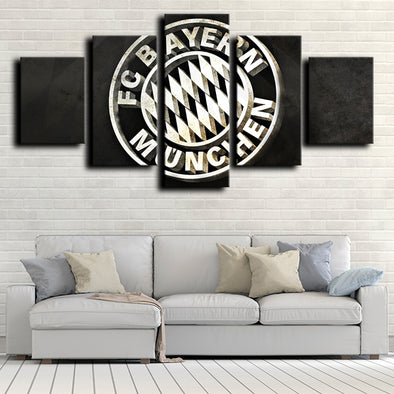 Bayern Munich Wall Picture Print for GL Prints – Decor Modern Panel Canvas 5 Art Art Sale