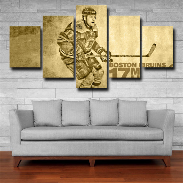 5 panel modern art framed print Boston Bruins Milan home decor-39 (3)