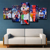 5 panel modern art framed print KC Chiefs Charvarius Ward home decor-16 (2)