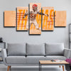 5 panel modern art framed print KC Chiefs Derrick Thomas decor picture-19 (2)