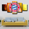  5piece 5 piece picture set art framed prints Bayern logo wall decor-1228 (3)