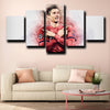 5piece canvas art framed prints Bayern Lewandowski live room decor-1236 (1)