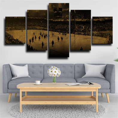 5 piece wall art canvas prints Boston Bruins court live room decor-43 (1)