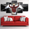 5 piece wall art canvas prints Los Angeles Angels player wall picture-28 (2)
