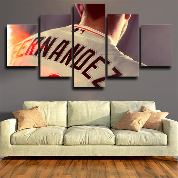 5 piece wall art canvas prints The Fish Jose Fernandez wall picture-23 (2)