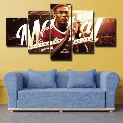 Anthony Martial 5 Piece Wall Decor Picture Prints Canvas Art for Sale-132 (1)