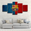 FC Barcelona 5 Piece Modern Painting Art Prints Canvas Picture Wall Decor-0111 (4)