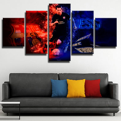 FCB 5 Piece Modern Prints Wall Art Canvas Decor Picture for Room-0115 (1)