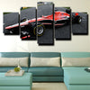 Five piece wall art canvas prints Formula 1 Car home decor-1200 (2)