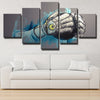 Goalie Gloves 5 Piece Wall Canvas Art Prints Picture for Decoration-1020 (1)