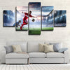 Kids Soccer Champions 5 Piece Canvas Pictures Print Art Wall Decor -1019 (1)