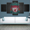 Liverpool Football 5 Piece Grey Canvas Art Wall Prints Picture Decor-0115 (1)