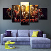 Man Utd 5 Panel Wall Art Prints Picture Set for Modern Home Decor-122 (3)