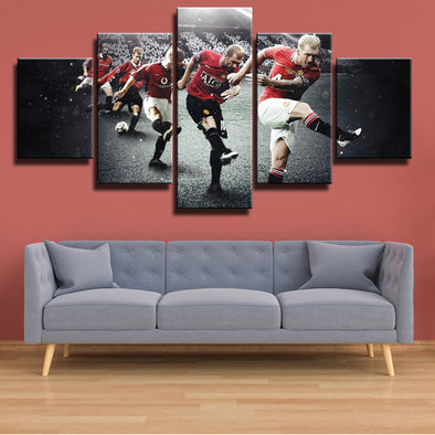 Man Utd Modern Art 5 Piece Canvas Prints Online for Living Room Decor-123 (1)