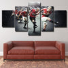 Man Utd Modern Art 5 Piece Canvas Prints Online for Living Room Decor-123 (2)