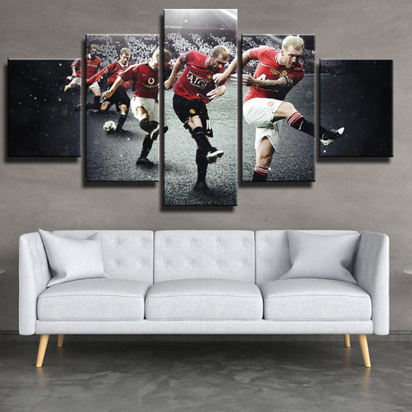 Man Utd Modern Art 5 Piece Canvas Prints Online for Living Room Decor-123 (4)