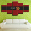 Manutd 5 Piece Picture Canvas Wall Art Prints for Living Room Decor-0140 (1)