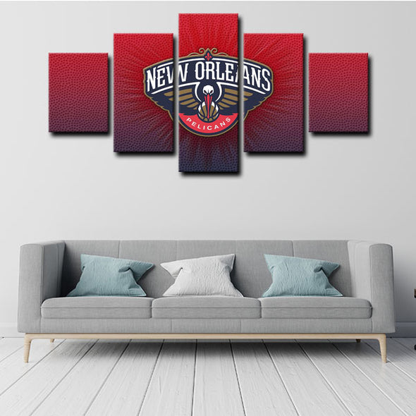  canvas wall art framed prints New Orleans Pelicans  home decor1201 (4)