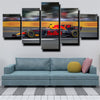 custom 5 panel canvas Formula 1 Car wall art decor picture-1200 (2)