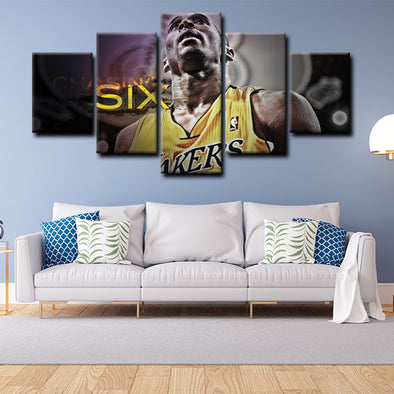 custom 5 panel canvas Kobe Bryant wall art decor picture1225 (1)