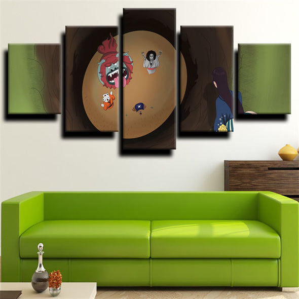 custom 5 panel canvas One Piece Tony Tony Chopper wall art picture-1200 (2)