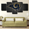 custom 5 panel canvas Rams logo wall art decor picture-1201 (3)