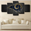 custom 5 panel canvas Rams logo wall art decor picture-1201 (4)