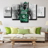 custom 5 panel canvas prints Celtics Thomas home decor-1201 (4)
