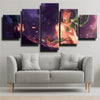 custom 5 panel canvas prints League Of Legends Karma live room decor-1200 (3)