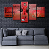 custom 5 panel canvas prints Steven Gerrard live room decor1218 (4)
