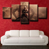 custom 5 panel canvas prints Trail Blazers Lillard Black live room decor-1211 (4)