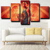custom 5 panel canvas prints Warriors Curry live room decor-1251 (3)