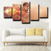 custom 5 panel canvas wall art Ariza decor picture-1214 (1)