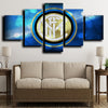 custom 5 panel canvas wall art prints Inter Milan Logo home decor-1209 (4)