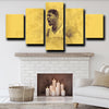 custom 5 panel canvas wall art prints Pacers george home decor-1218 (2)