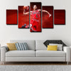    custom 5 panel wall art Derrick Rose home decor1215 (3)