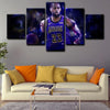 custom 5 panel wall art LeBron James home decor1214 (3)
