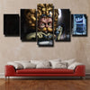 custom 5 panel wall art League Of Legends Heimerdinger home decor-1200 (2)