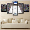 custom 5 panel wall art Minnesota Wild Xcel Energy Center home decor-1205 (4)