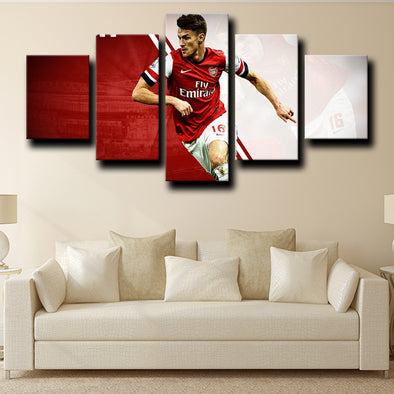 custom 5 panel wall art prints Arsenal Ramsey decor picture-1219 (1)