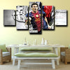 custom 5 piece canvas art prints Barcelona Messi wall picture-1217 (2)