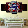 custom 5 piece canvas art prints Bayern Logo Emblem wall picture-1207 (4)