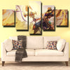 custom 5 piece canvas art prints League Legends Azir wall picture-1200 (2)