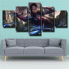 custom 5 piece canvas art prints League Of Legends Irelia wall picture-1200 (2)