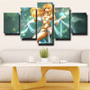 custom 5 piece canvas art prints League Of Legends Janna wall picture-1200 (1)