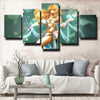 custom 5 piece canvas art prints League Of Legends Janna wall picture-1200 (3)