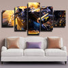 custom 5 piece canvas art prints League Of Legends Jax wall picture-1200 (2)