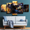 custom 5 piece canvas art prints League Of Legends Jax wall picture-1200 (3)