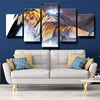 custom 5 piece canvas art prints League of Legends Ezreal wall picture-1200 (3)